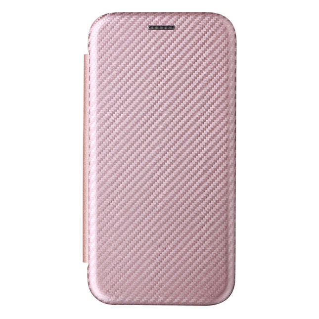 Carbon Fiber Texture Magnetic Horizontal Flip PU Phone Case, For Sharp Aquos Wish SHG06, For Xiaomi 12 5G