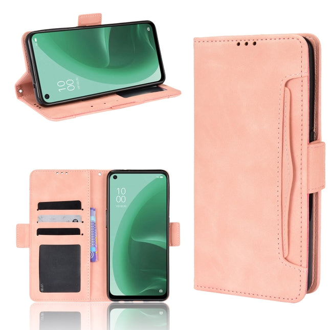 Skin Feel Calf Pattern Leather Phone Case, For OPPO A55s 5G JP Version, For OPPO Reno7 5G, For OPPO Reno7 Pro 5G, For OPPO Realme Narzo 50A