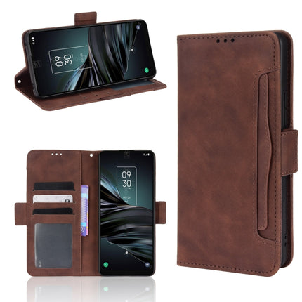 Skin Feel Calf Pattern Leather Phone Case, For TCL 20 XE, For TCL 20Y / Alcatel 1S 2021, For TCL 205, For vivo Y3s 2021