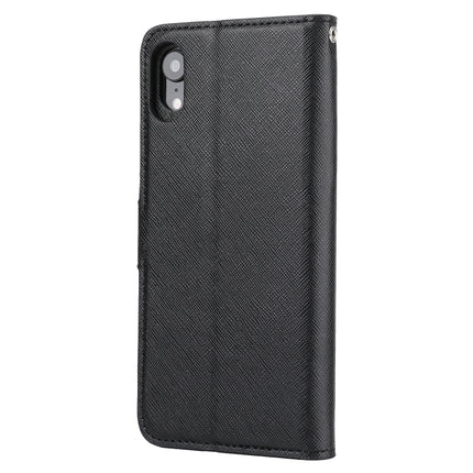 Cross Texture Detachable Leather Phone Case, For iPhone XR, For iPhone SE 2022 / SE 2020 / 8 / 7, For iPhone 8 Plus / 7 Plus