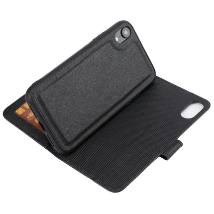 Cross Texture Detachable Leather Phone Case, For iPhone XR, For iPhone SE 2022 / SE 2020 / 8 / 7, For iPhone 8 Plus / 7 Plus