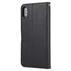 Cross Texture Detachable Leather Phone Case, For iPhone XS Max, For iPhone SE 2022 / SE 2020 / 8 / 7, For iPhone 8 Plus / 7 Plus