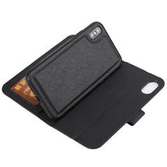 Cross Texture Detachable Leather Phone Case, For iPhone XS Max, For iPhone SE 2022 / SE 2020 / 8 / 7, For iPhone 8 Plus / 7 Plus