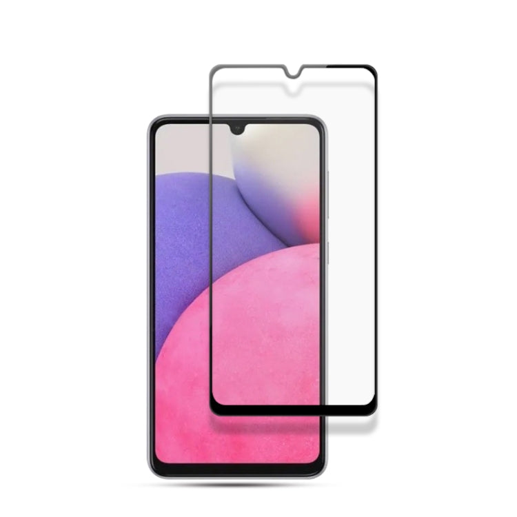 mocolo 0.33mm 9H 2.5D Full Glue Silk Print Tempered Glass Film, For Samsung Galaxy A53 5G, For Samsung Galaxy A73 5G, For Samsung Galaxy A33 5G