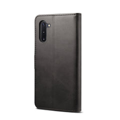 GUSSIM Business Style Horizontal Flip Leather Case with Holder & Card Slots & Wallet, For Galaxy Note 10, For Galaxy Note 10+