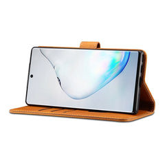 GUSSIM Business Style Horizontal Flip Leather Case with Holder & Card Slots & Wallet, For Galaxy Note 10, For Galaxy Note 10+