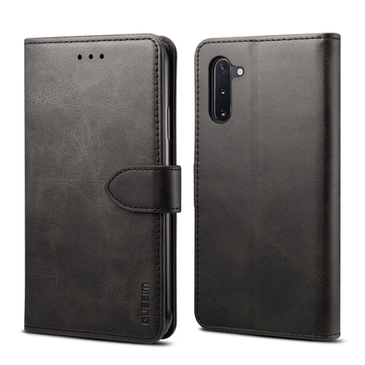 GUSSIM Business Style Horizontal Flip Leather Case with Holder & Card Slots & Wallet, For Galaxy Note 10, For Galaxy Note 10+