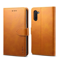 GUSSIM Business Style Horizontal Flip Leather Case with Holder & Card Slots & Wallet, For Galaxy Note 10, For Galaxy Note 10+
