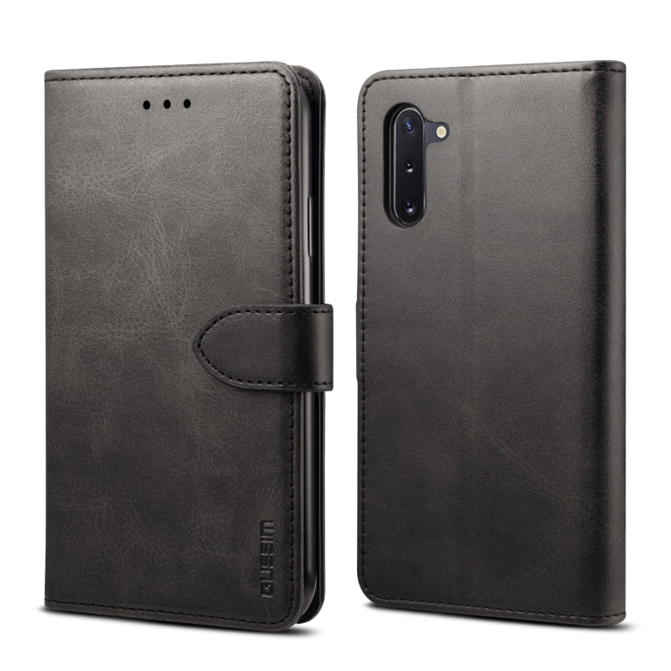 GUSSIM Business Style Horizontal Flip Leather Case with Holder & Card Slots & Wallet, For Galaxy Note 10, For Galaxy Note 10+