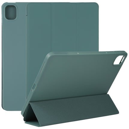TPU Three-fold Leather Tablet Case, For Xiaomi Mi Pad 5