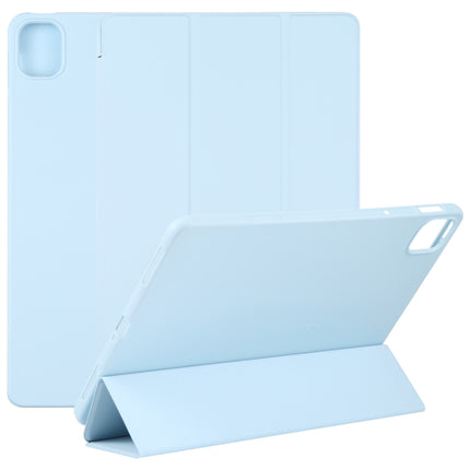 TPU Three-fold Leather Tablet Case, For Xiaomi Mi Pad 5