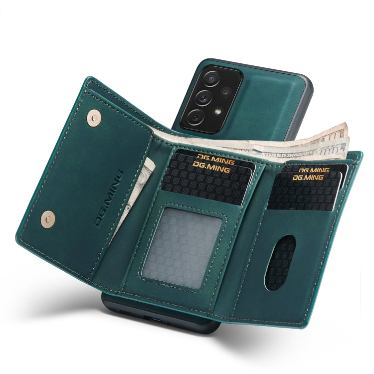 DG.MING M1 Series 3-Fold Multi Card Wallet + Magnetic Phone Case