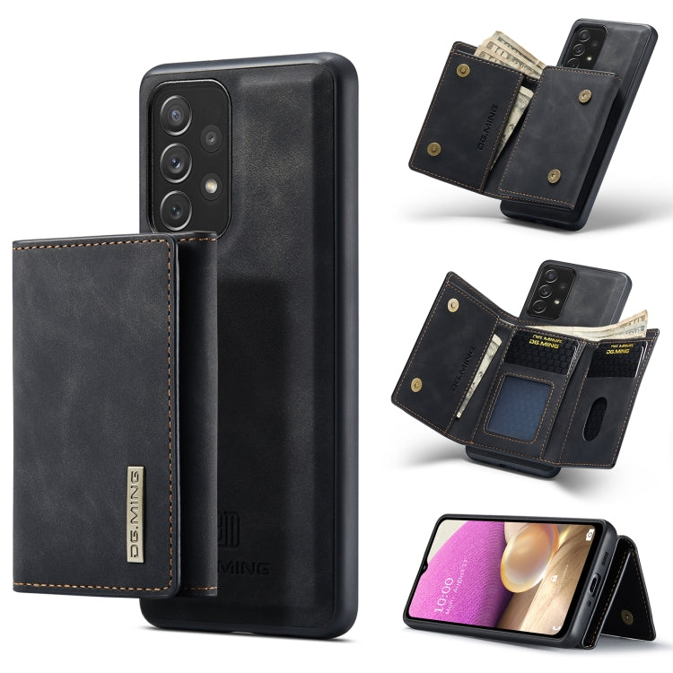 DG.MING M1 Series 3-Fold Multi Card Wallet + Magnetic Phone Case