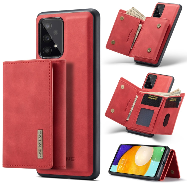 DG.MING M1 Series 3-Fold Multi Card Wallet + Magnetic Phone Case