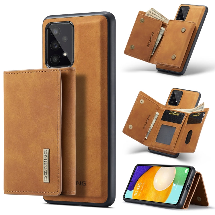 DG.MING M1 Series 3-Fold Multi Card Wallet + Magnetic Phone Case