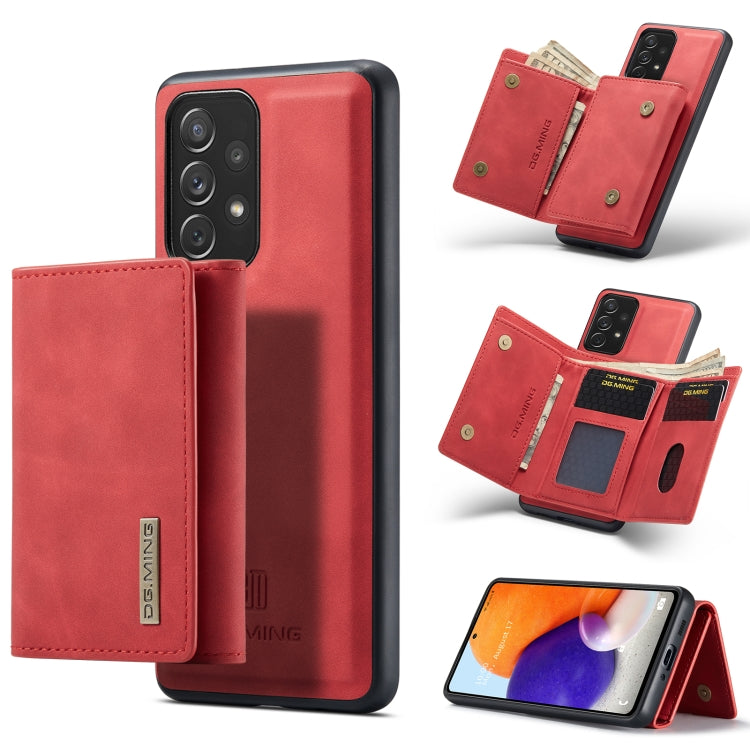 DG.MING M1 Series 3-Fold Multi Card Wallet + Magnetic Phone Case
