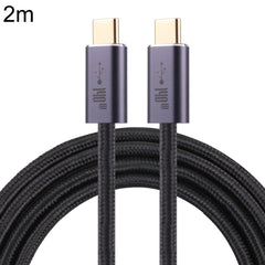 140W USB 2.0 USB-C / Type-C Male to USB-C / Type-C Male Braided Data Cable, 1m, 1.5m, 2m