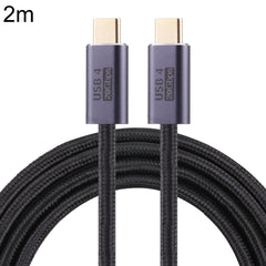 20Gbps USB 4 USB-C / Type-C Male to USB-C / Type-C Male Braided Data Cable, 0.5m, 1m, 1.5m, 2m, 3m