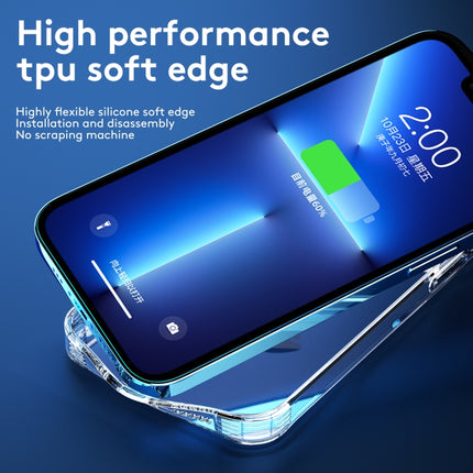 TPU + Tempered Glass Shockproof Phone Case, For iPhone 13, For iPhone 13 Pro, For iPhone 13 Pro Max, For iPhone 12 mini, For iPhone 12, For iPhone 12 Pro, For iPhone 12 Pro Max