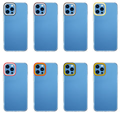 Transparent Silicone Case, For iPhone 13 Pro Max, For iPhone 13 Pro, For iPhone 13, For iPhone 12 Pro Max