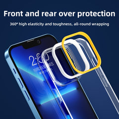 Transparent Silicone Case, For iPhone 13 Pro Max, For iPhone 13 Pro, For iPhone 13, For iPhone 12 Pro Max