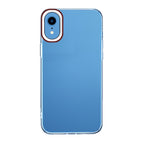 For iPhone XR / Wine Red and White
