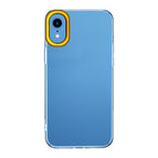For iPhone XR / Brown and Yellow