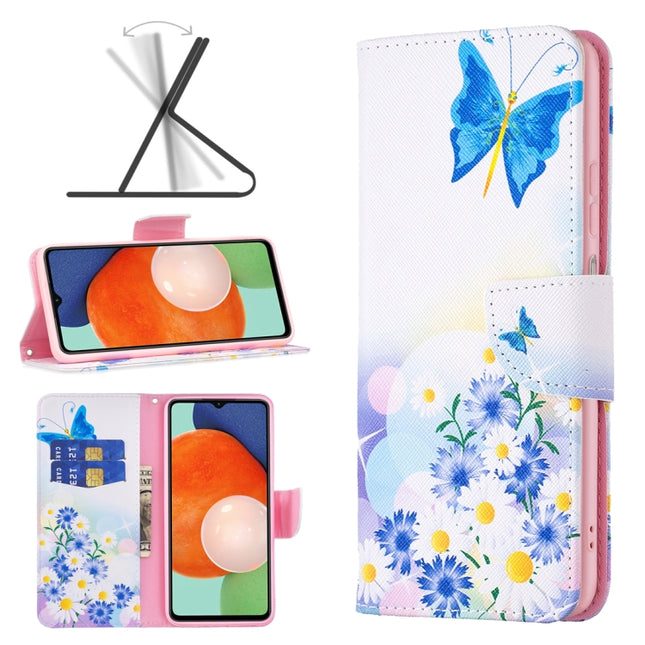 Colored Drawing Pattern Leather Phone Case, For Samsung Galaxy A13 4G, For Samsung Galaxy A33 5G, For Samsung Galaxy A73 5G