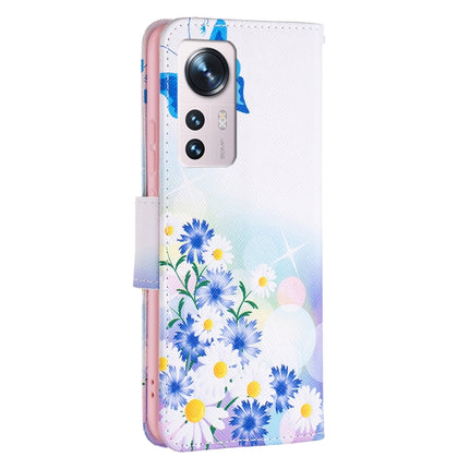 Colored Drawing Pattern Leather Phone Case, For Xiaomi 12