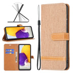 For Samsung Galaxy A73 5G / Brown