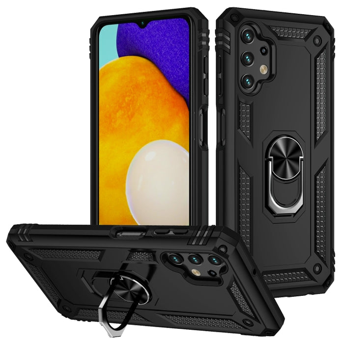 Shockproof TPU + PC Phone Case with Holder, For Samsung Galaxy A13 4G, For Samsung Galaxy A73 5G