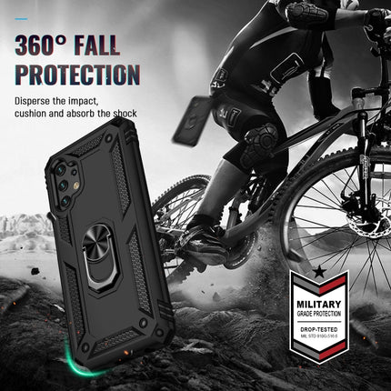 Shockproof TPU + PC Phone Case with Holder, For Samsung Galaxy A13 4G, For Samsung Galaxy A73 5G