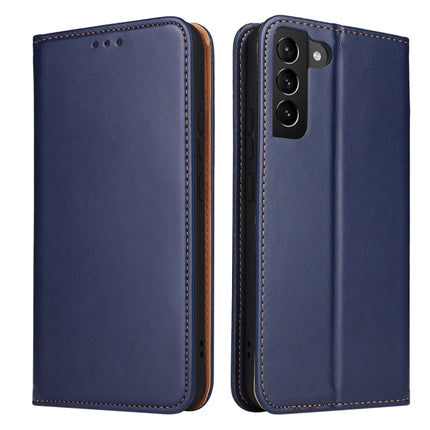 Fierre Shann PU Genuine Leather Texture Leather Phone Case, For Samsung Galaxy S22 5G, For Samsung Galaxy S22+ 5G, For Samsung Galaxy S22 Ultra 5G