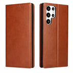 For Samsung Galaxy S22 Ultra 5G / Brown