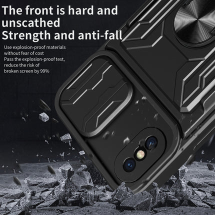 Sliding Camshield Card Phone Case, For iPhone X / XS, For iPhone XR, For iPhone XS Max