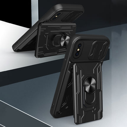 Sliding Camshield Card Phone Case, For iPhone X / XS, For iPhone XR, For iPhone XS Max