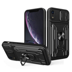 Sliding Camshield Card Phone Case, For iPhone X / XS, For iPhone XR, For iPhone XS Max, For iPhone 7 / 8 / SE 2022 / SE 2020