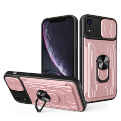 Sliding Camshield Card Phone Case, For iPhone X / XS, For iPhone XR, For iPhone XS Max, For iPhone 7 / 8 / SE 2022 / SE 2020