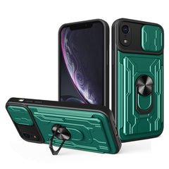 Sliding Camshield Card Phone Case, For iPhone X / XS, For iPhone XR, For iPhone XS Max, For iPhone 7 / 8 / SE 2022 / SE 2020