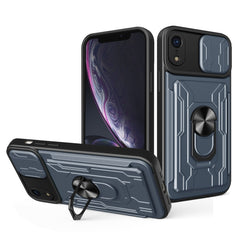 Sliding Camshield Card Phone Case, For iPhone X / XS, For iPhone XR, For iPhone XS Max, For iPhone 7 / 8 / SE 2022 / SE 2020