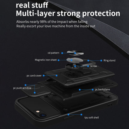 Schiebe-Telefonhülle mit Camshield-Karte, für iPhone 7 Plus/8 Plus