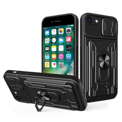 Sliding Camshield Card Phone Case, For iPhone X / XS, For iPhone XR, For iPhone XS Max, For iPhone 7 / 8 / SE 2022 / SE 2020