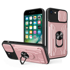 Sliding Camshield Card Phone Case, For iPhone X / XS, For iPhone XR, For iPhone XS Max, For iPhone 7 / 8 / SE 2022 / SE 2020