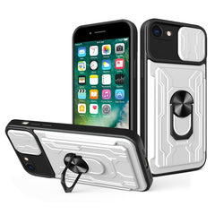 Sliding Camshield Card Phone Case, For iPhone X / XS, For iPhone XR, For iPhone XS Max, For iPhone 7 / 8 / SE 2022 / SE 2020