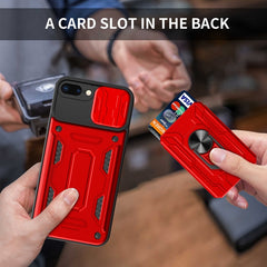 Sliding Camshield Card Phone Case, For iPhone 7 Plus / 8 Plus