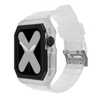 7 45mm / 6&SE&5&4 44mm / 3&2&1 42mm / Transparent Black