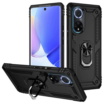 Shockproof TPU + PC Holder Phone Case, For Motorola Moto E20 / E30 / E40, For Huawei nova 9, For OPPO Reno6 5G