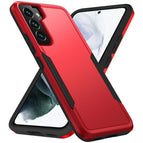 For Samsung Galaxy S22+ 5G / Red Black