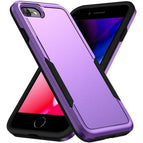 For iPhone SE 2022 / SE 2020 / 8 / 7 / Purple Black