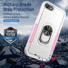 Pioneer Armor Heavy Duty PC + TPU Holder Phone Case, For iPhone SE 2022 / SE 2020 / 8 / 7, For iPhone 8 Plus / 7 Plus